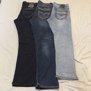 Men boot cut jeans